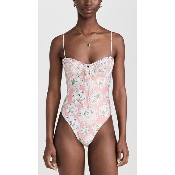 Agua by Agua Bendita Ebano Menaje One Piece Multicolor Womens Size XL - Picture 4 of 14